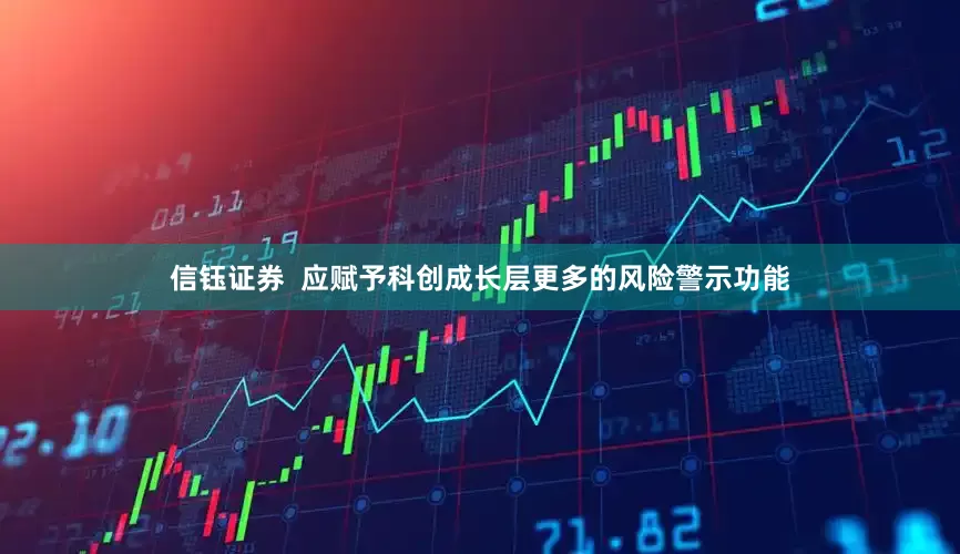 信钰证券  应赋予科创成长层更多的风险警示功能