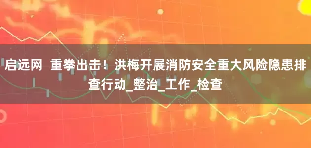 启远网  重拳出击！洪梅开展消防安全重大风险隐患排查行动_整治_工作_检查